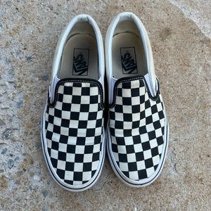 Checkered vans